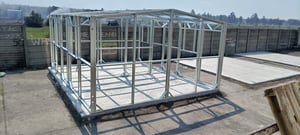 MONL Frames - steel frame shed