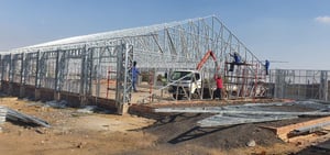 MONL Frames - wide spane steel frame structure