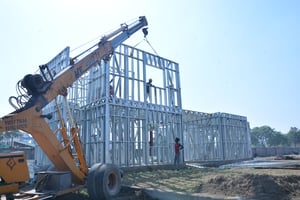 Mitsumi Housing steel frames