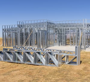 Fast and efficient construction with steel frames