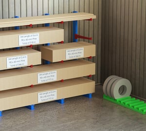 Supply chain logisitics steel